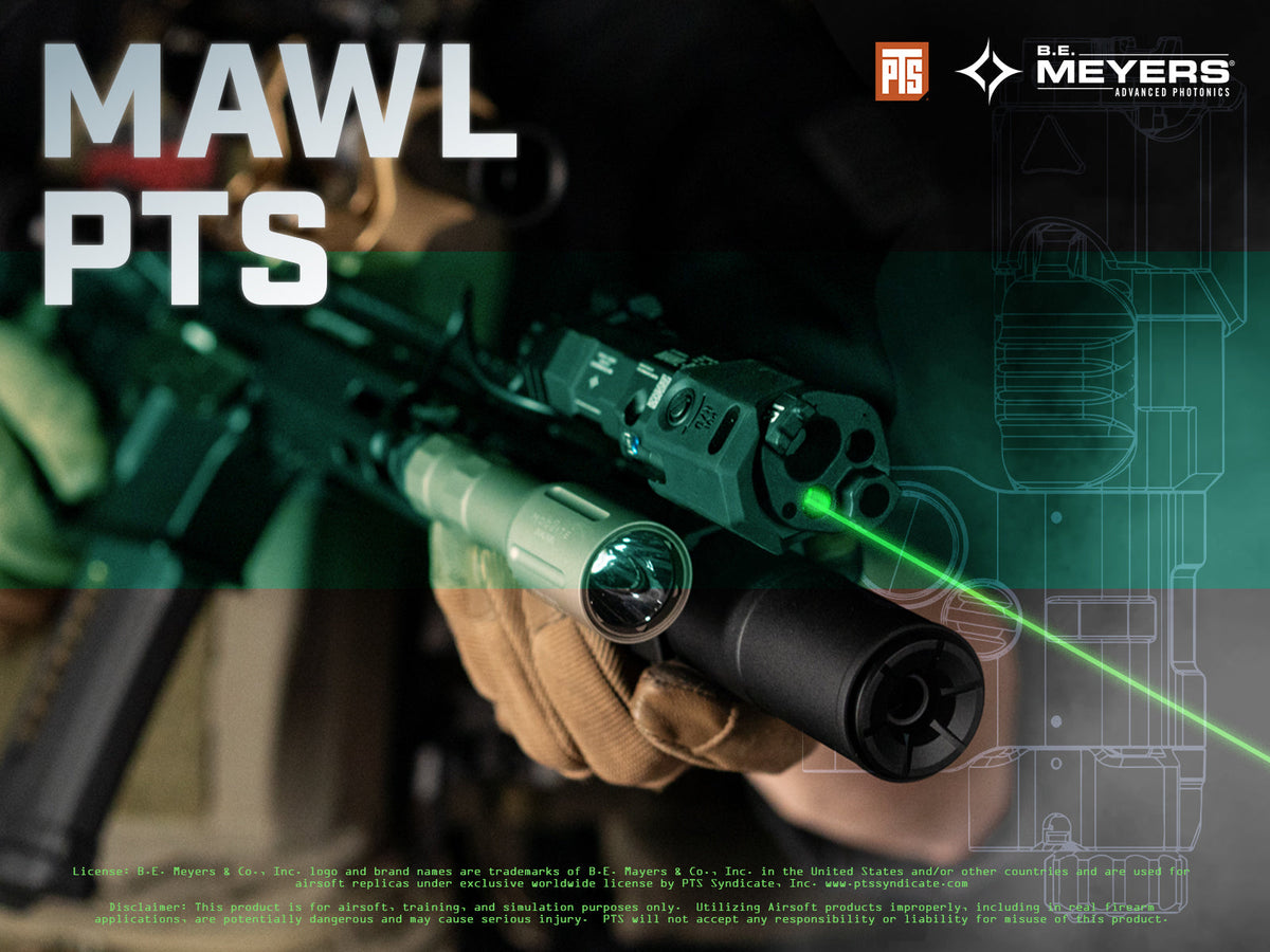 戰術照明與瞄準的新標桿:PTS B.E. Meyers MAWL-PTS 深度解析