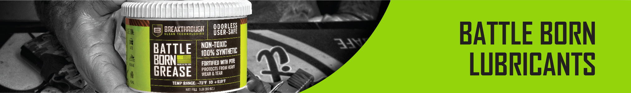 Battle Born 系列|高效合成潤滑劑與保護油推薦