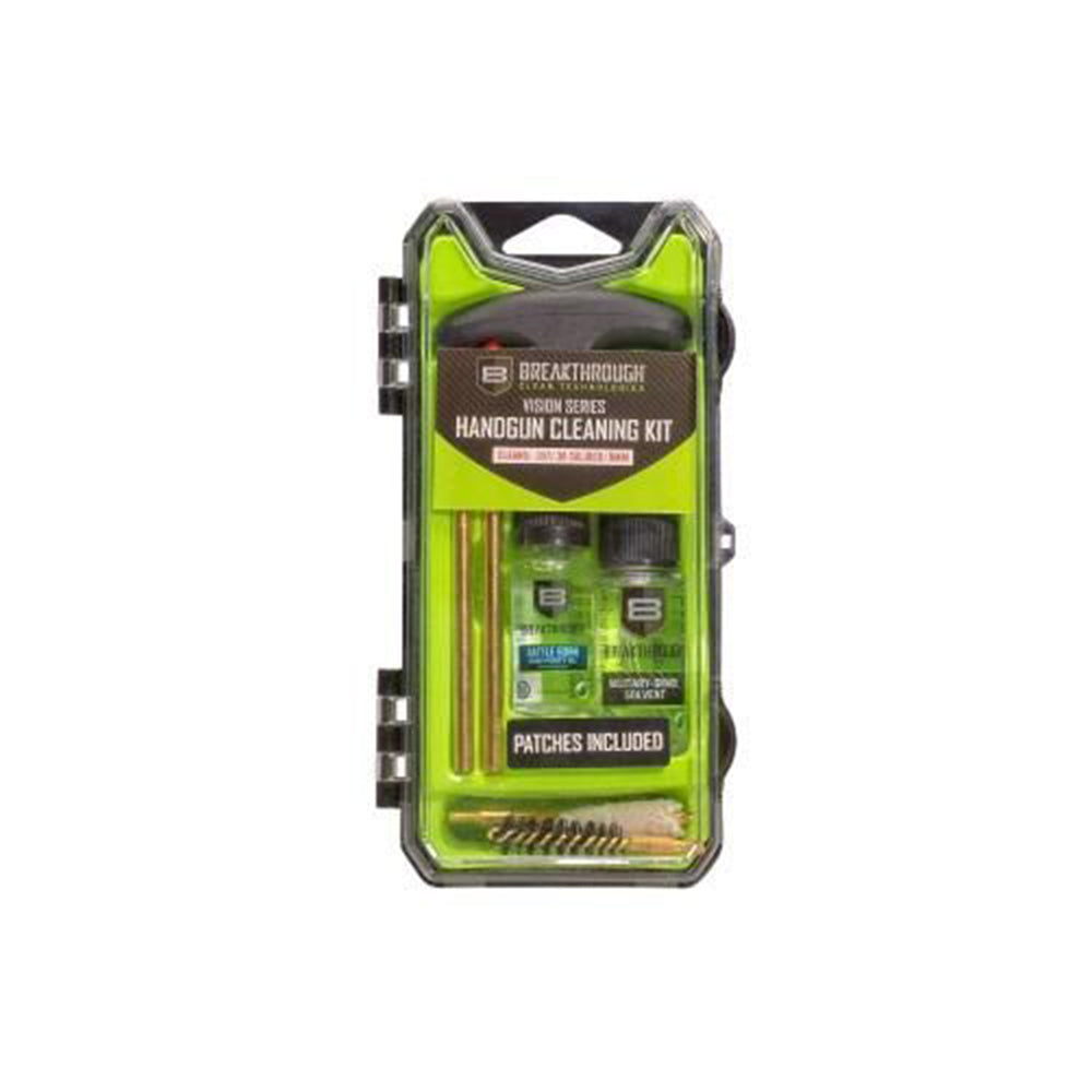 Vision Series Hard Case Pistol Cleaning Kit .357/.38/9mm