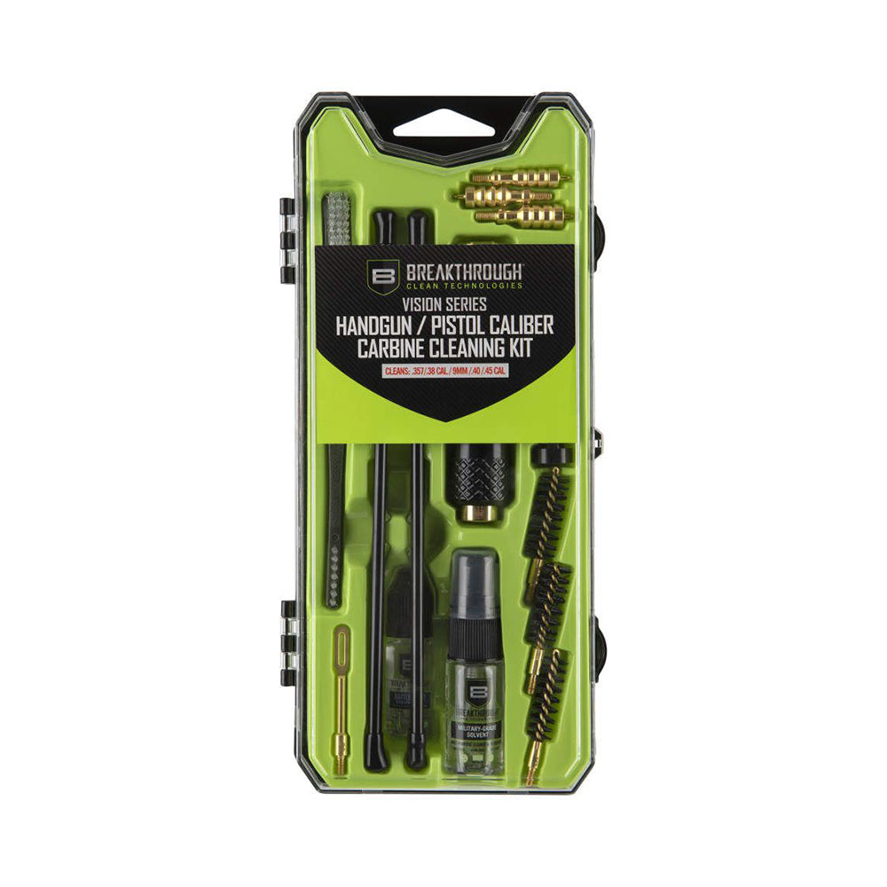 Vision Series Pistol Cleaning Tool Set Hard Case - .38/.40/.45 Cal