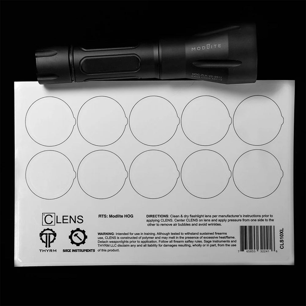 CLENS —— 戰術燈具的「隱形防彈衣」,告別頑固碳垢