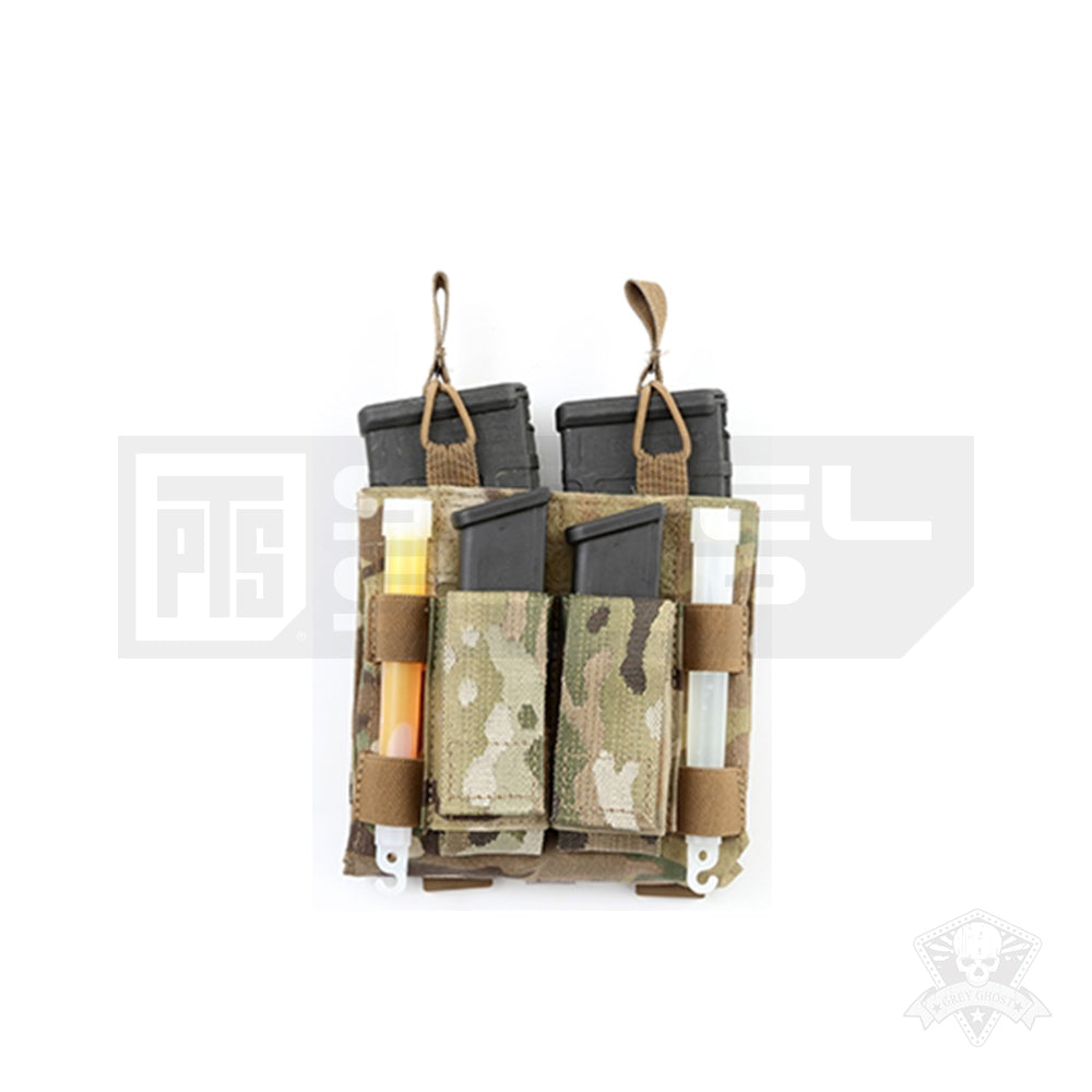 Dual M4 and pistol magazine pouch