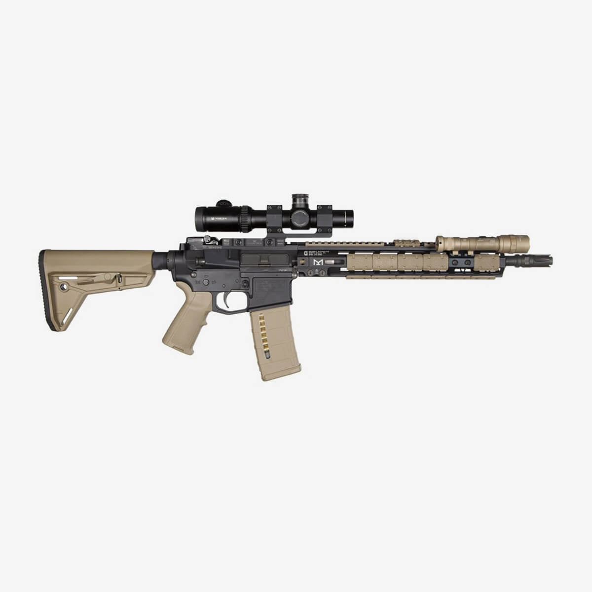 M-LOK® Offset Light/Optic Mount, Aluminum 槍燈/光學瞄具側軌道