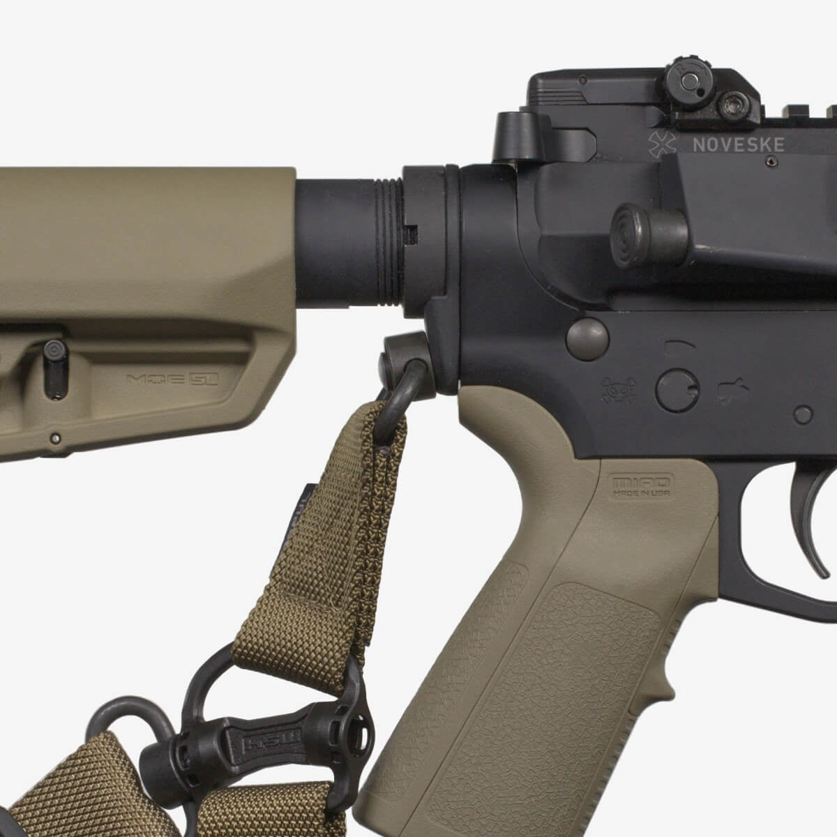 ASAP® QD - Ambidextrous Sling Attachment Point QD 下槍身背帶環座