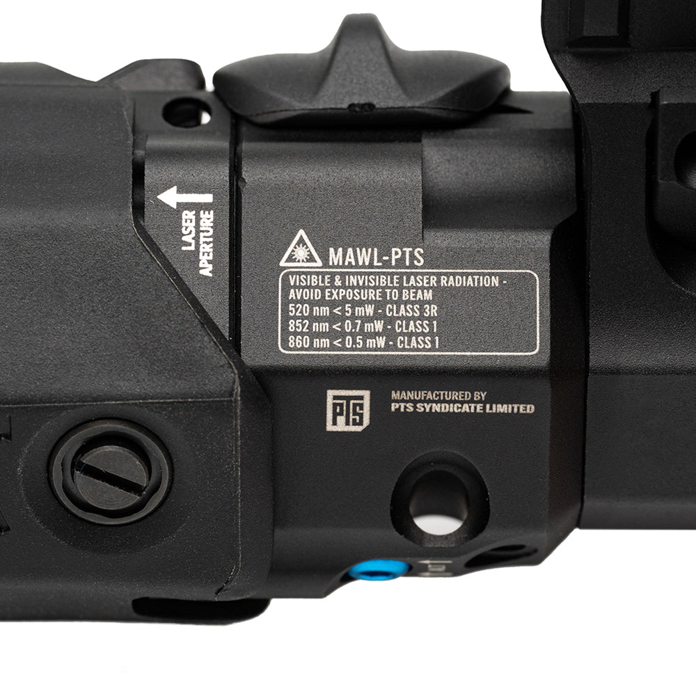 PTS® B.E. Meyers MAWL-PTS Multi-Functional Laser Illuminator / Designator | Officially Authorized × VIS/IR Dual Modes × Ergonomic Offset Design × Top Choice for Night Combat Training
