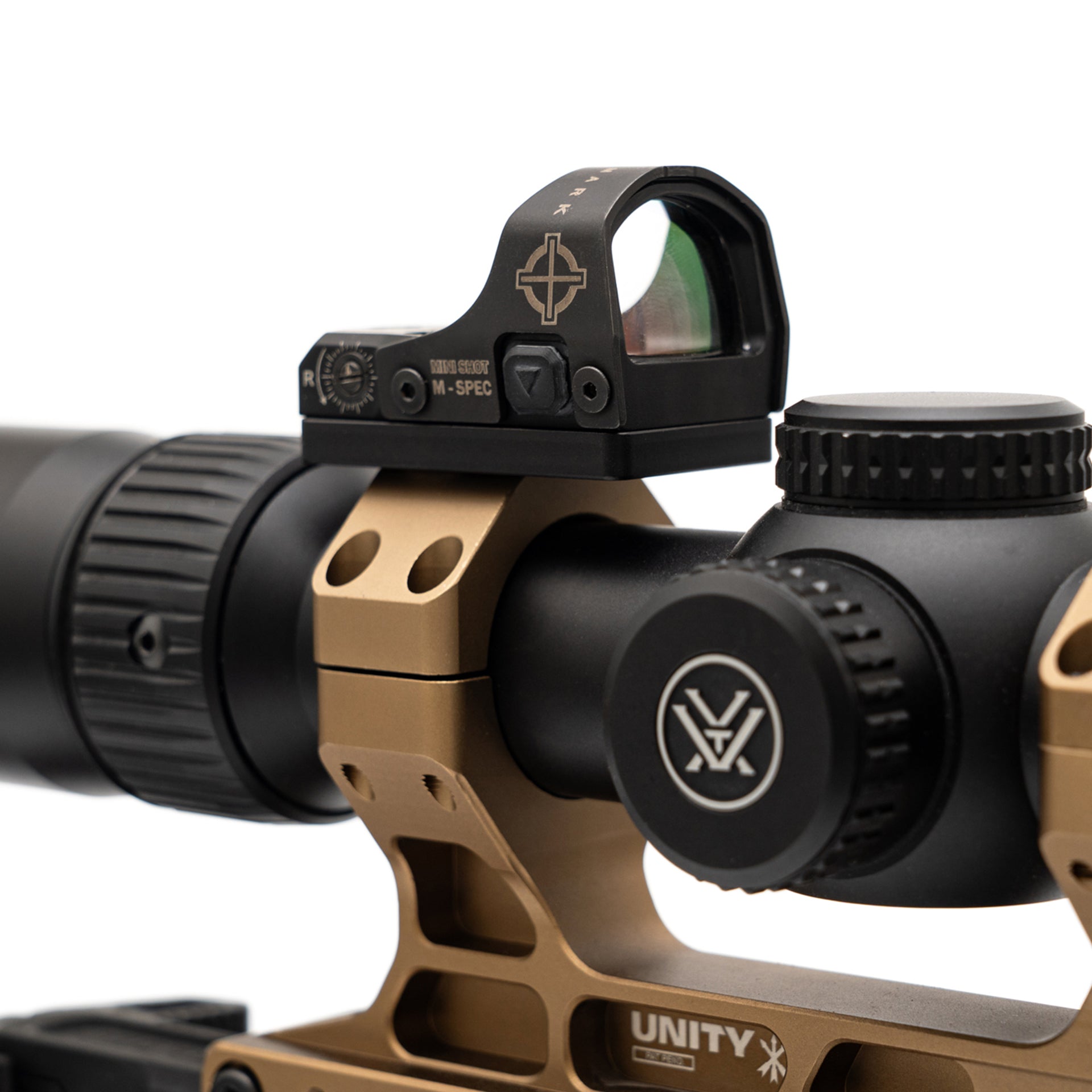 30mm LPVO 鏡座上框架含 PTS 可調式轉接板 (PTS Version)