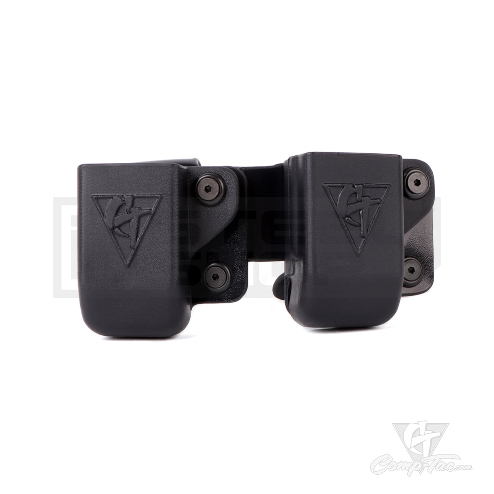 Dual Belt Clip Kydex Hard Magazine Pouch