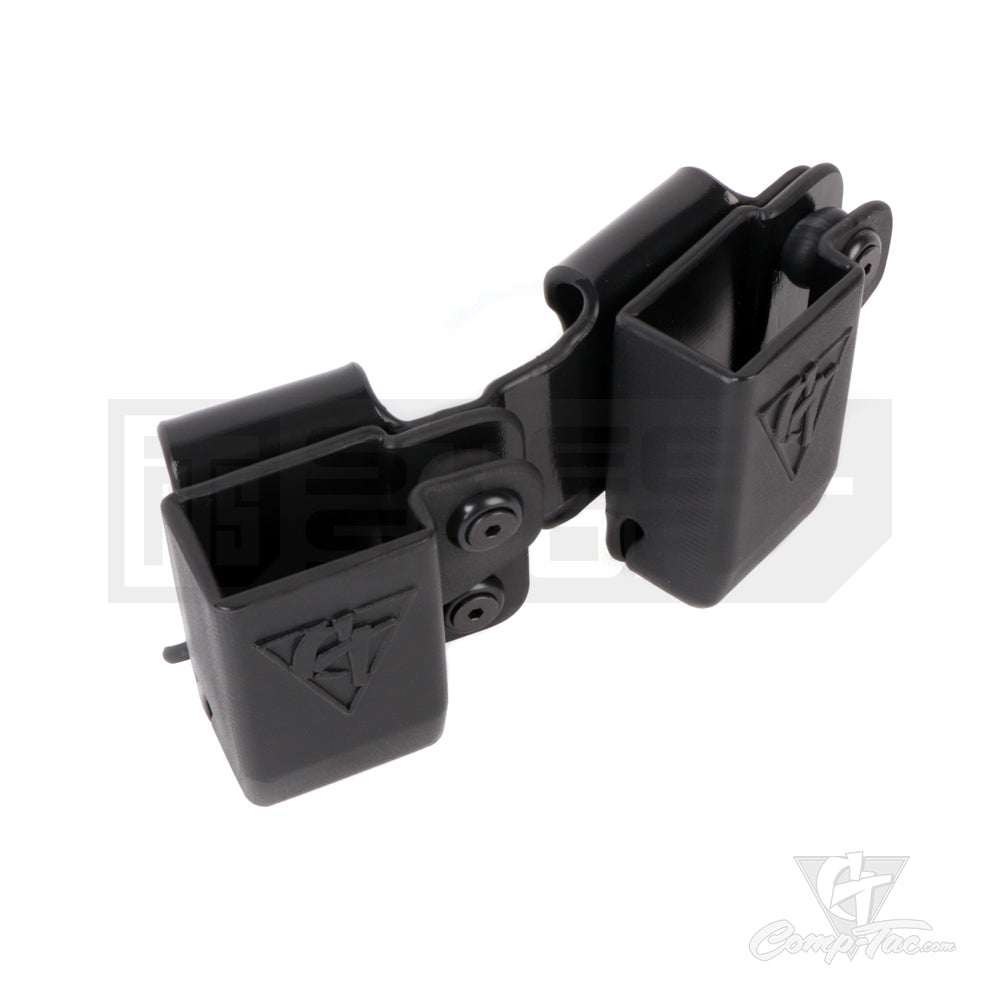 Dual Belt Clip Kydex Hard Magazine Pouch