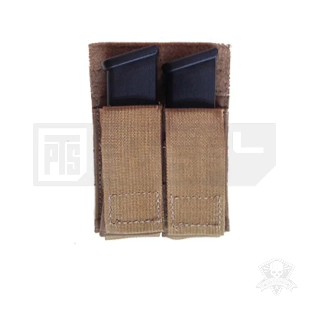 Double pistol magazine pouch