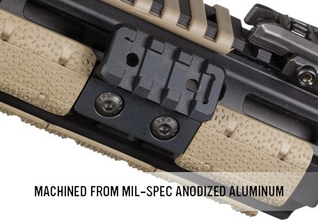 M-LOK® Offset Light/Optic Mount, Aluminum 槍燈/光學瞄具側軌道