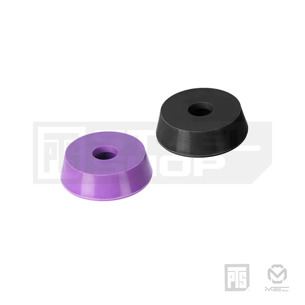 V piston head rubber set (6 pieces) black + purple