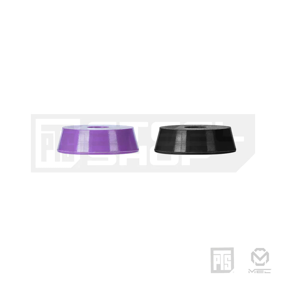 V piston head rubber set (6 pieces) black + purple