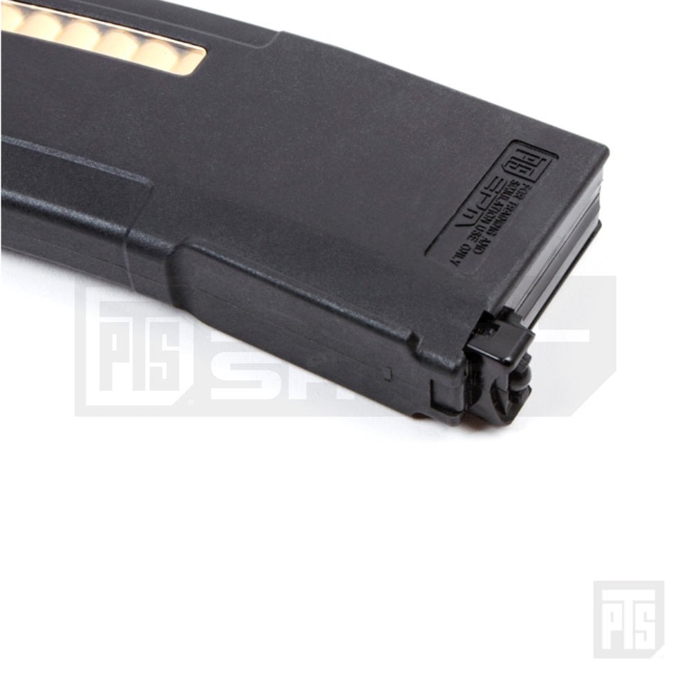 Reinforced material magazine for PTS SYSTEMA