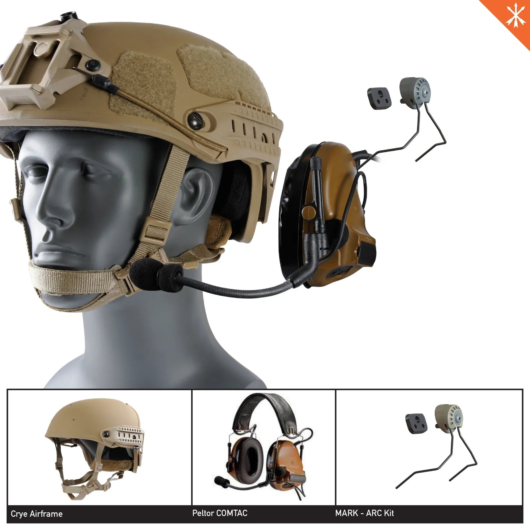 MARK Kit Headphone Stand Kit for Helmets