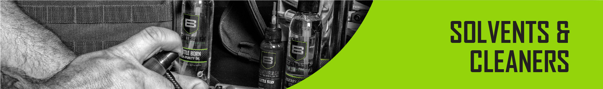 槍械清潔劑與溶劑｜Military-Grade 無毒高效配方