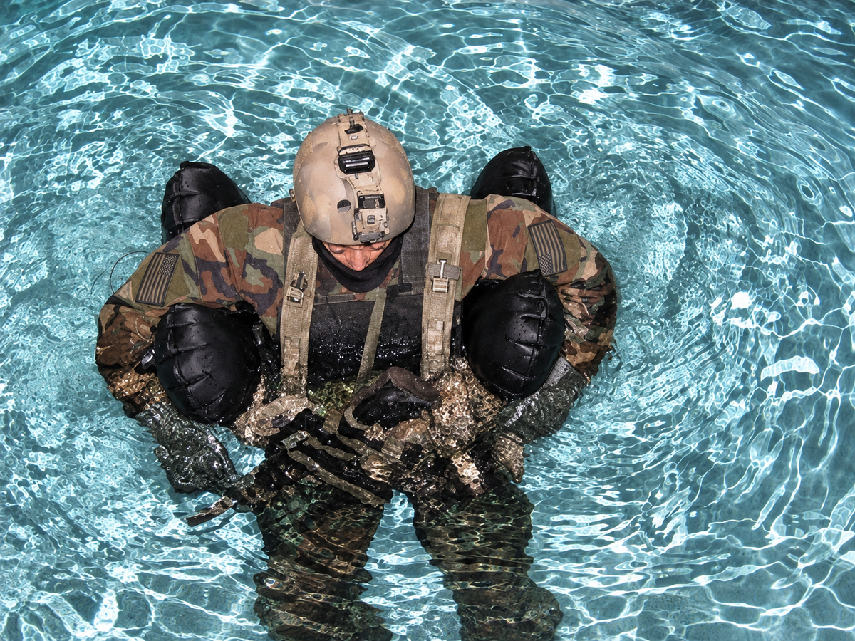 TFSS-5326 Concealable Inflatable Buoyancy System | Concealable Carry × High-Buoyancy Support × Maritime Special Operations Application