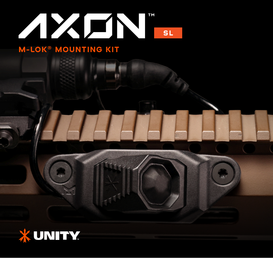 AXON SL M-LOK 槍燈開關固定座