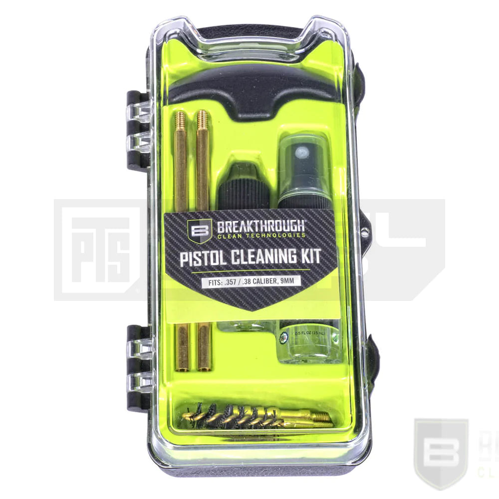 Vision Series Hard Case Pistol Cleaning Kit .357/.38/9mm