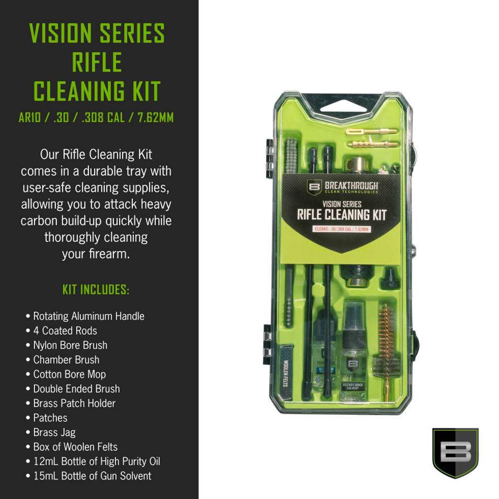 Vision Series™: The Definitive Cleaning System for AR-10 & .30 Cal Rifles
