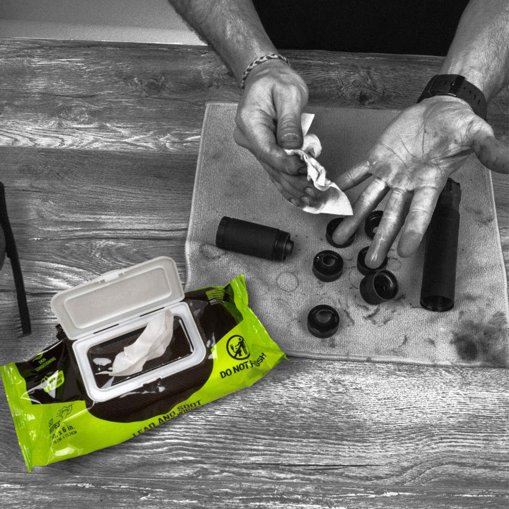 Lead and Heavy Metal Remover Wipes: Don't Take the Range Home