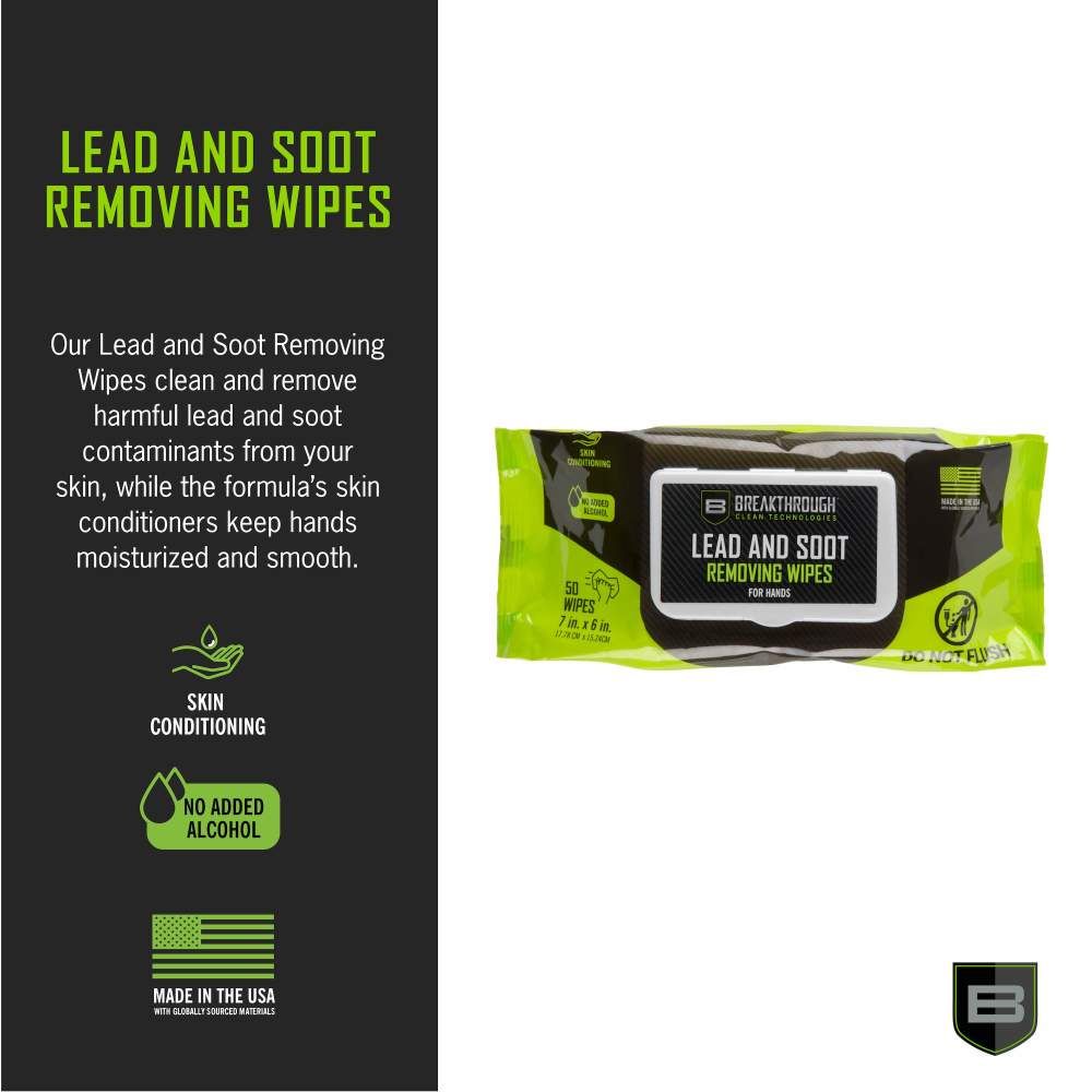 Lead and Heavy Metal Remover Wipes: Don't Take the Range Home
