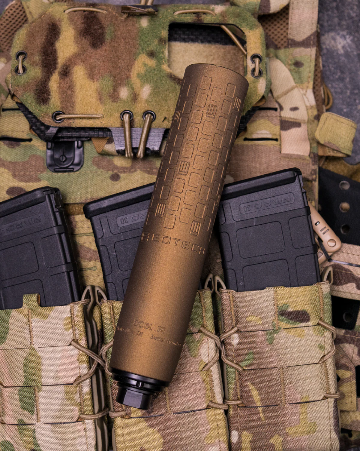 DCBL Titanium Silencer Series | Titanium Strength × Guided Exhaust Technology × Ultimate Shooting Experience