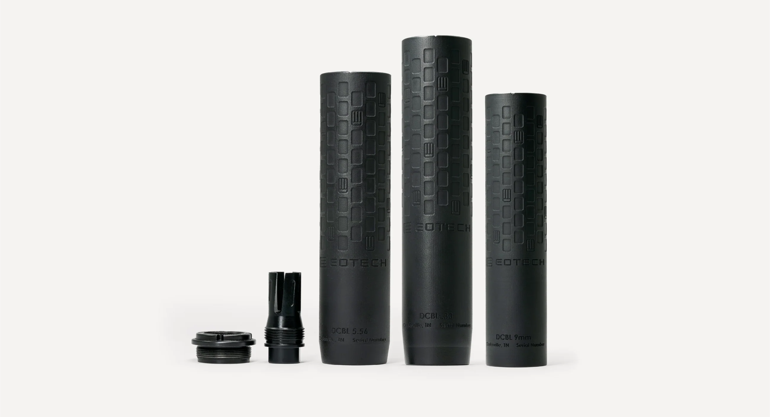 DCBL Titanium Silencer Series | Titanium Strength × Guided Exhaust Technology × Ultimate Shooting Experience