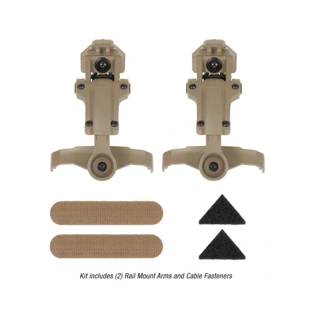 Ops-Core AMP® Helmet Rail Mount Kit: Optimization for ARC Rails