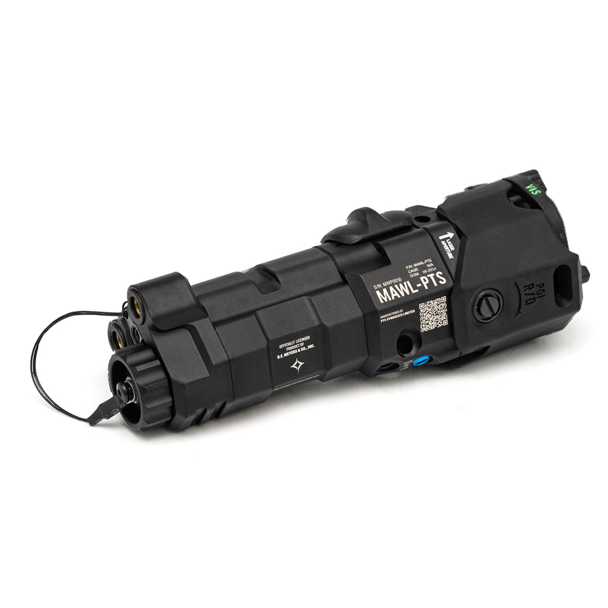 PTS® B.E. Meyers MAWL-PTS Multi-Functional Laser Illuminator / Designator | Officially Authorized × VIS/IR Dual Modes × Ergonomic Offset Design × Top Choice for Night Combat Training