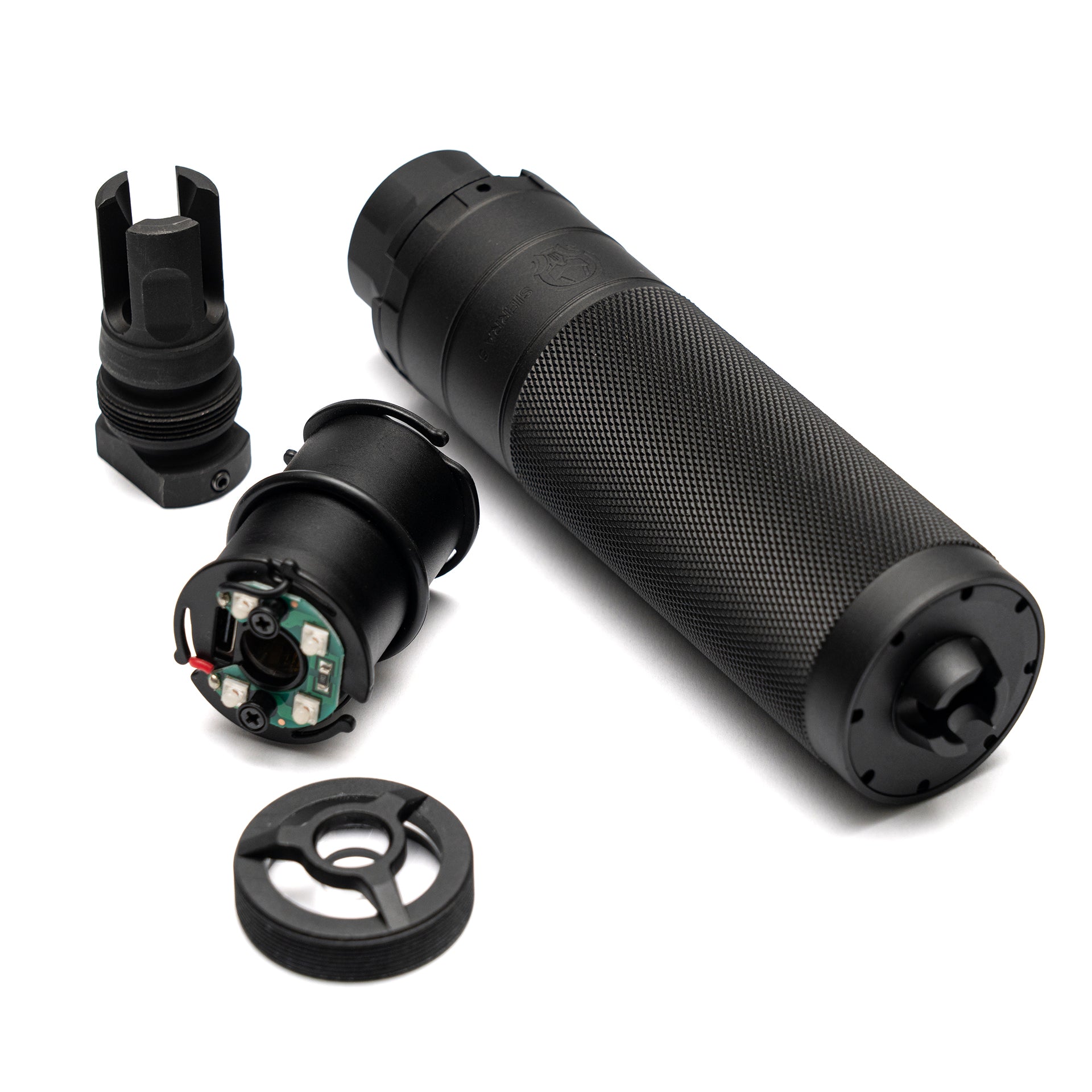 Sierra 5 模擬消音器 | Airsoft QD 快拆消音器/發光器