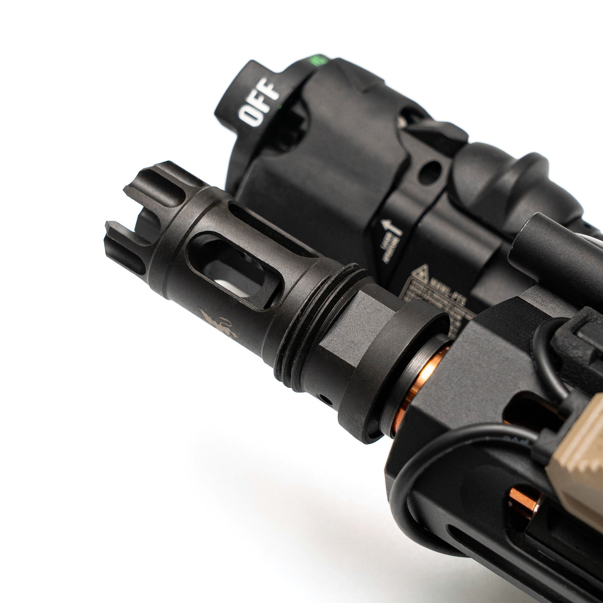 Taper Mount FlashComp 防火帽 逆牙 14mm