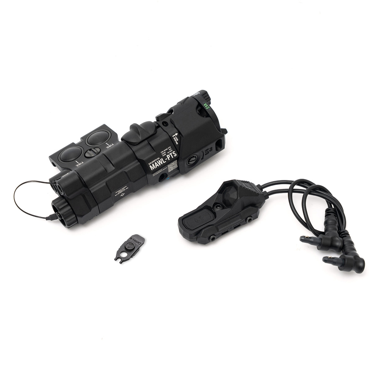 PTS® B.E. Meyers MAWL-PTS Multi-Functional Laser Illuminator / Designator | Officially Authorized × VIS/IR Dual Modes × Ergonomic Offset Design × Top Choice for Night Combat Training