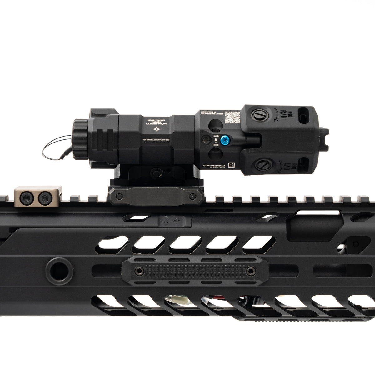 PTS® B.E. Meyers MAWL-PTS Multi-Functional Laser Illuminator / Designator | Officially Authorized × VIS/IR Dual Modes × Ergonomic Offset Design × Top Choice for Night Combat Training