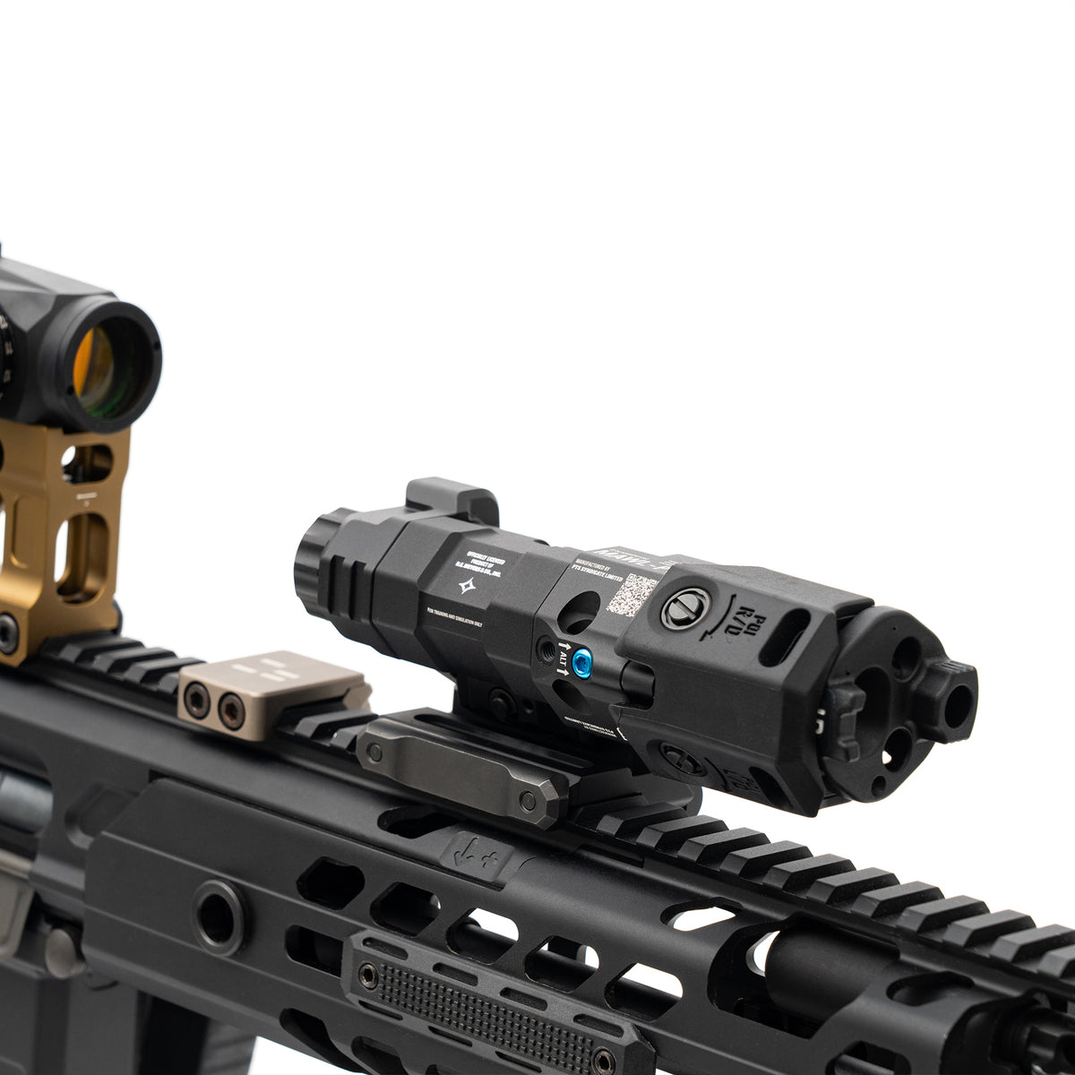 PTS® B.E. Meyers MAWL-PTS Multi-Functional Laser Illuminator / Designator | Officially Authorized × VIS/IR Dual Modes × Ergonomic Offset Design × Top Choice for Night Combat Training