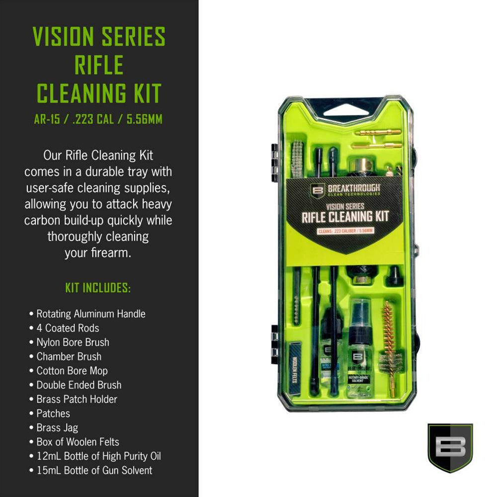 Vision Series™ AR-15 步槍清潔套件（5.56mm / .223 Cal）