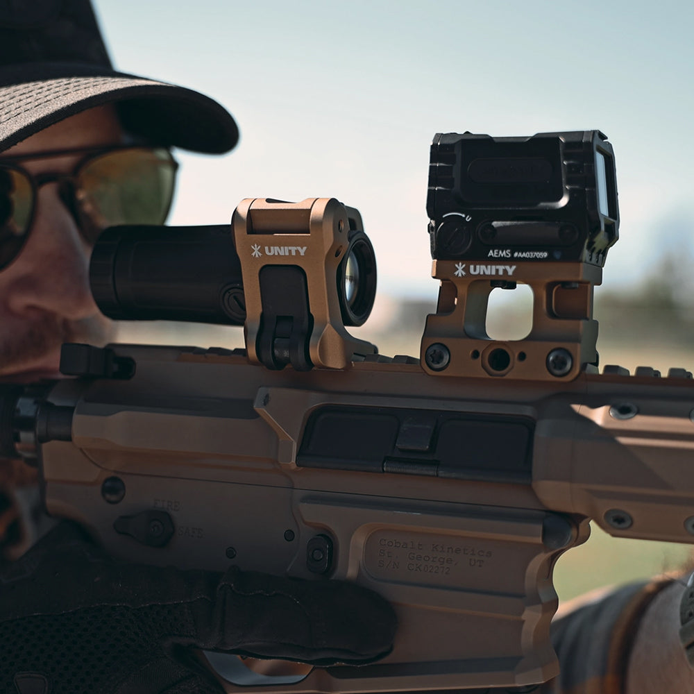 FAST™ FTC OMNI 新版快拆式 快翻倍鏡座｜翻轉至中央機構｜適用 EOTech / Vortex / Trijicon / Sig Sauer