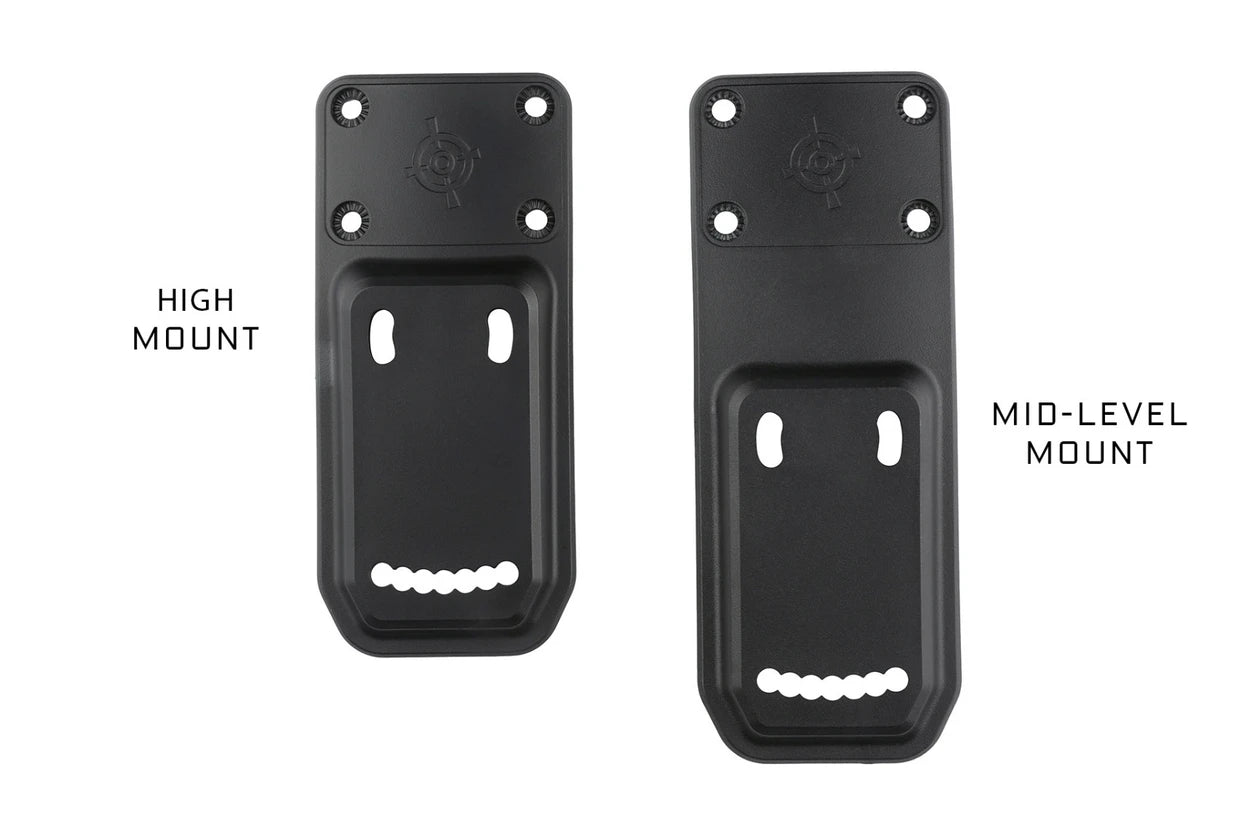 Holster Adapter 黑色槍套轉接腰掛板 | 專屬優化 × 舒適貼合 × 多角度快拔設定