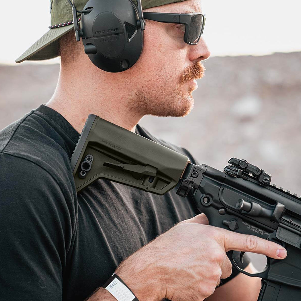 MOE SL-M PDW 槍托 – 適用 AR15/M4 Mil-Spec 緩衝管｜緊湊輕量｜美製升級配件