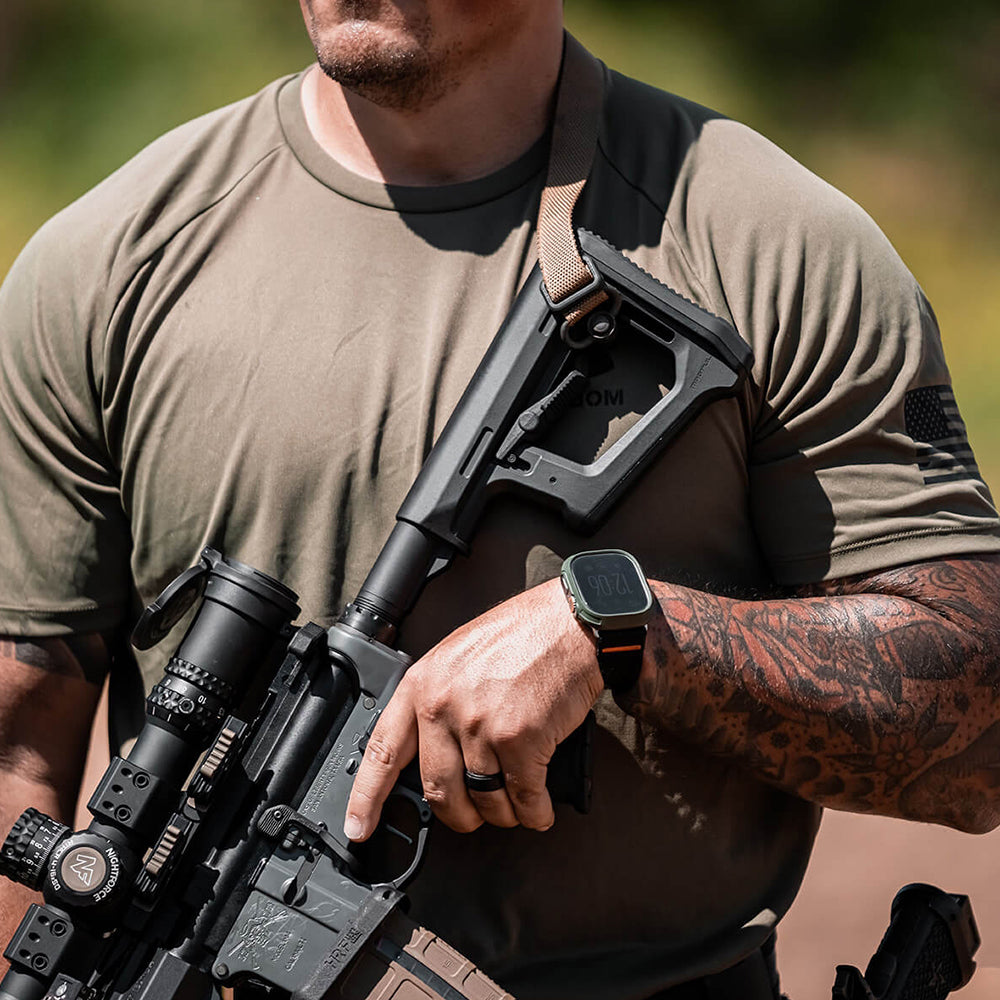 DT-PR™ Carbine Stock – Mil-Spec 精準戰術槍托｜雙重張力｜托腮片相容設計