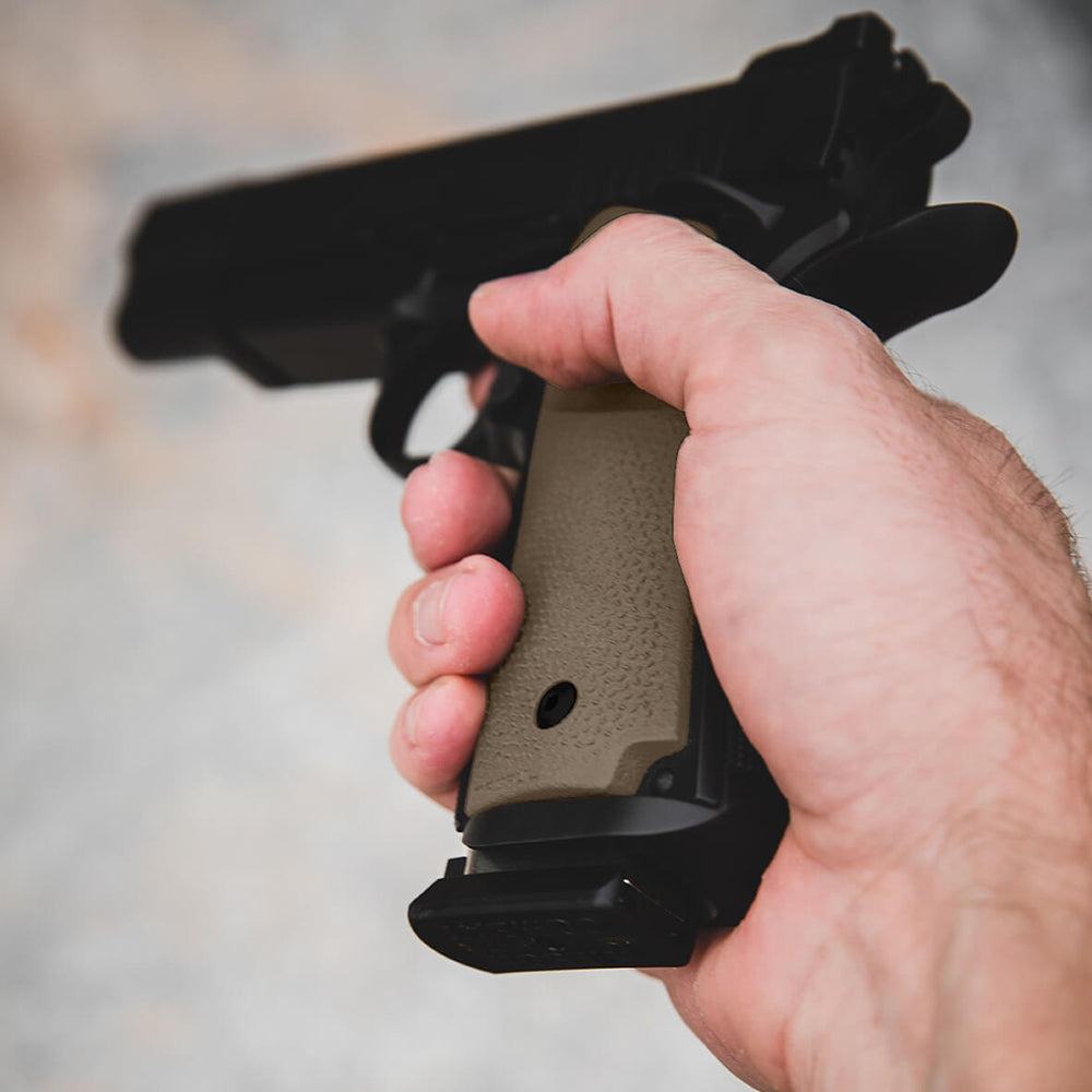 MOE® 1911 握把片（TSP 防滑紋）｜全尺寸 1911 戰術升級配件