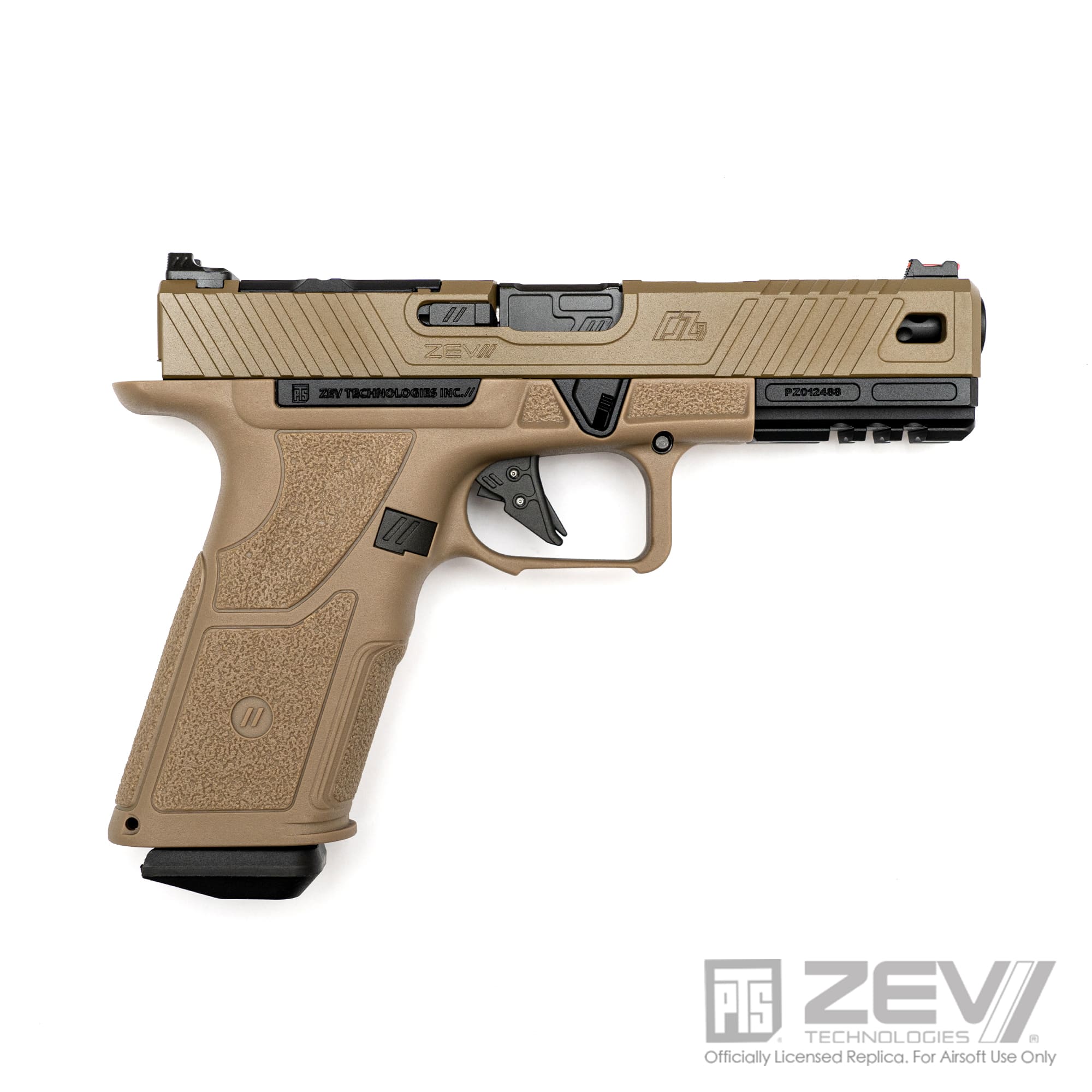 PTS ZEV OZ9 Elite Standard Edition GBB Pistol