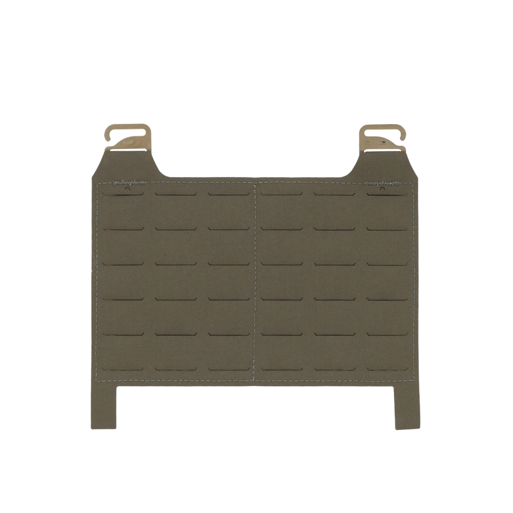 Front flip-up MOLLE hanging panel