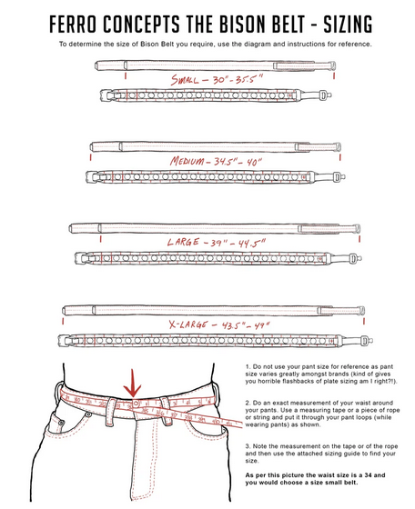 The Bison Belt™ lightweight carbon fiber composite tactical belt