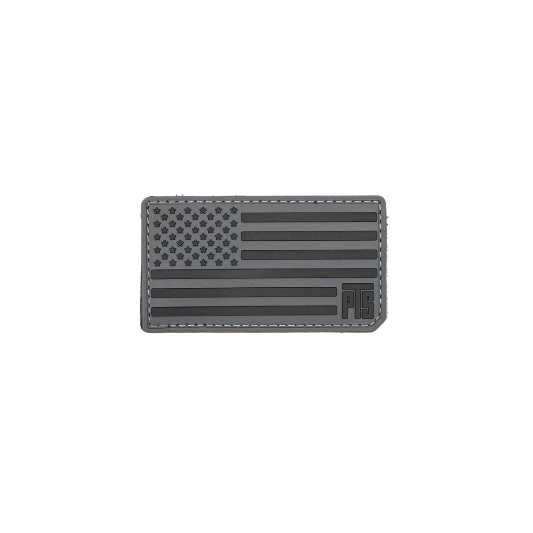 PVC American Flag Badge 8.8cm